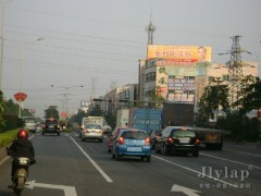 顺德容桂桂洲大道红绿灯口
