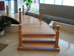 美大展厅小木桥