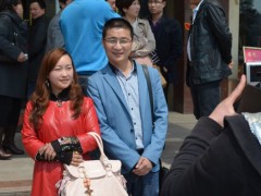 经销商合影