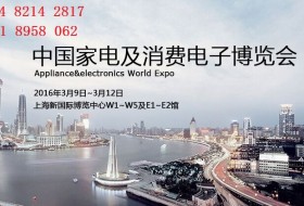 2016年中国家电及消费电子博览会（AWE)