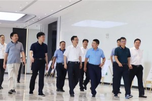 长丰县委书记许华一行<span class=