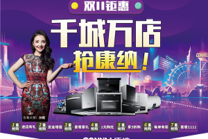 钜惠双十一 千城万店抢<span class=
