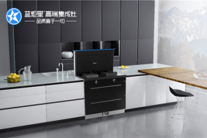 集成灶好还是油烟机好，蓝炬星AIoT高端集成灶帮你科<span class=