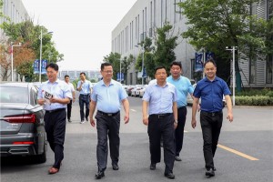 热烈欢迎长丰县委副书记一行<span class=
