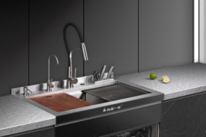 全新设计，一机多用，火星一号A08集成水槽洗碗机解决厨房难题