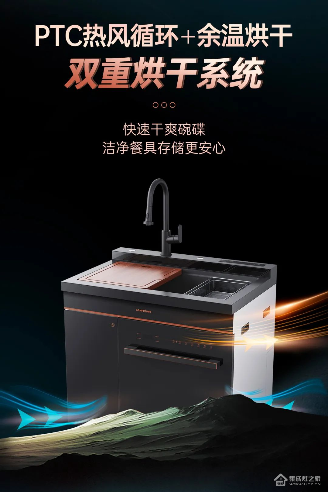 洗碗机洗的干净吗?洗碗机和手洗哪个更费水?帅丰告诉你