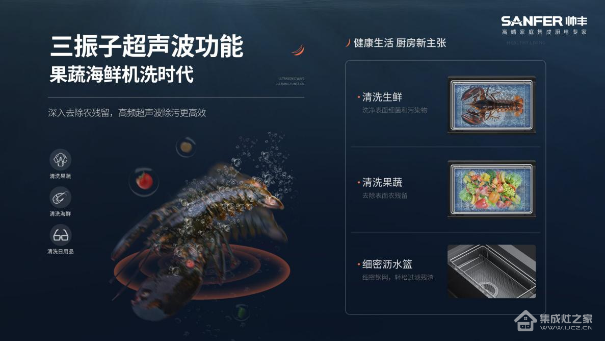 新家入住,集成灶品牌帅丰集成套系组合帮你轻松打造高颜值厨房!