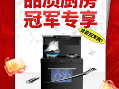 双11厨电选购攻略：行业首台智能水洗集成灶<span class=